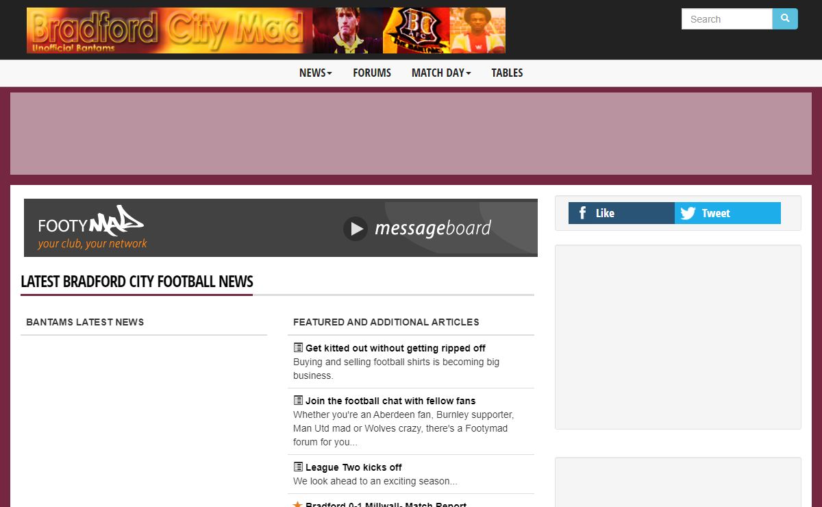 Bradford City News - Bradford City
