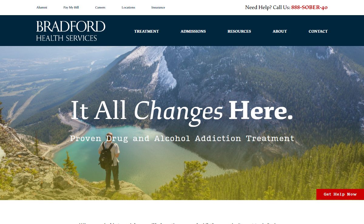 Drug and Alcohol Rehab | AL, MS, NC, TN, TX | Bradford Health Services