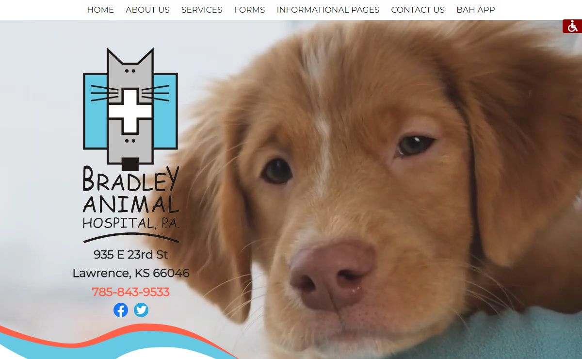 Bradley Animal Hospital - Lawrence, KS - Home