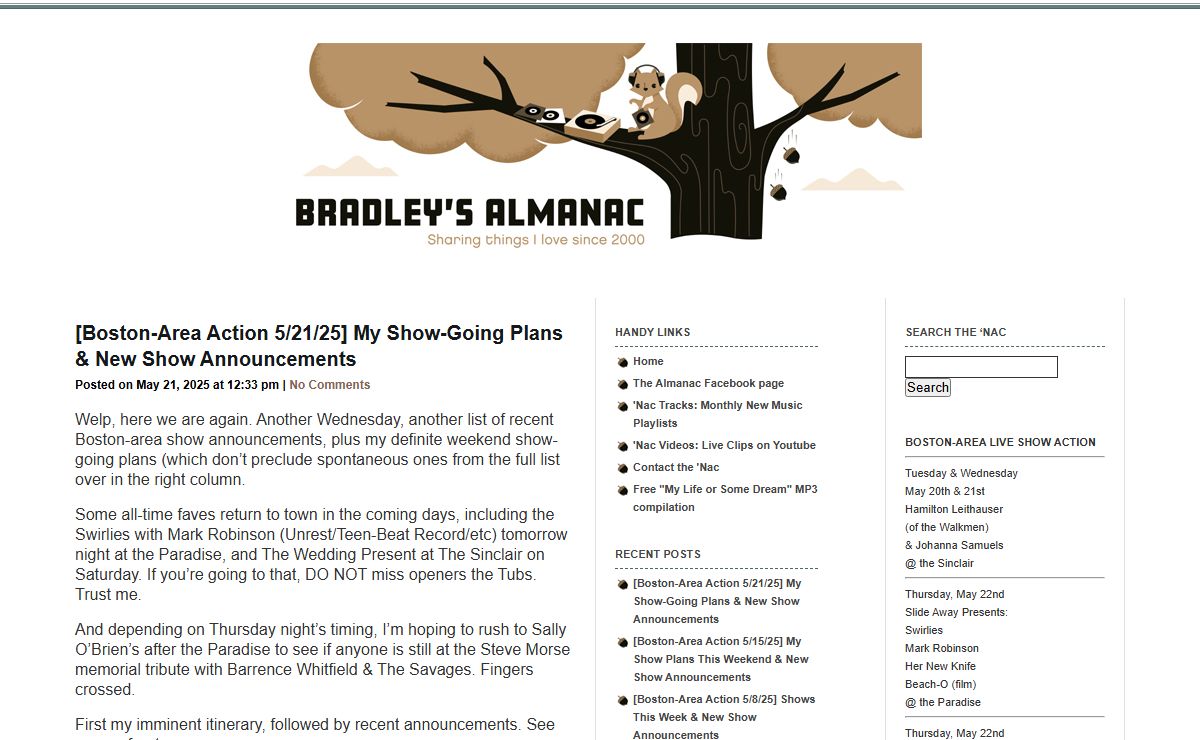 Bradley’s Almanac