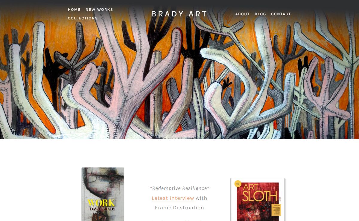 Discover Original Art, Exhibition Posters, and books by Arizona Artist David Brady
