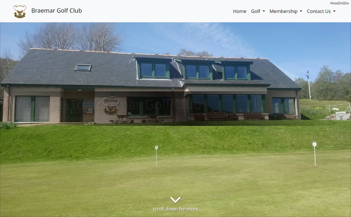 Home - Braemar Golf Club