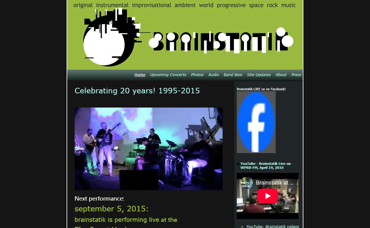Celebrating 20 years! 1995-2015 | Brainstatik