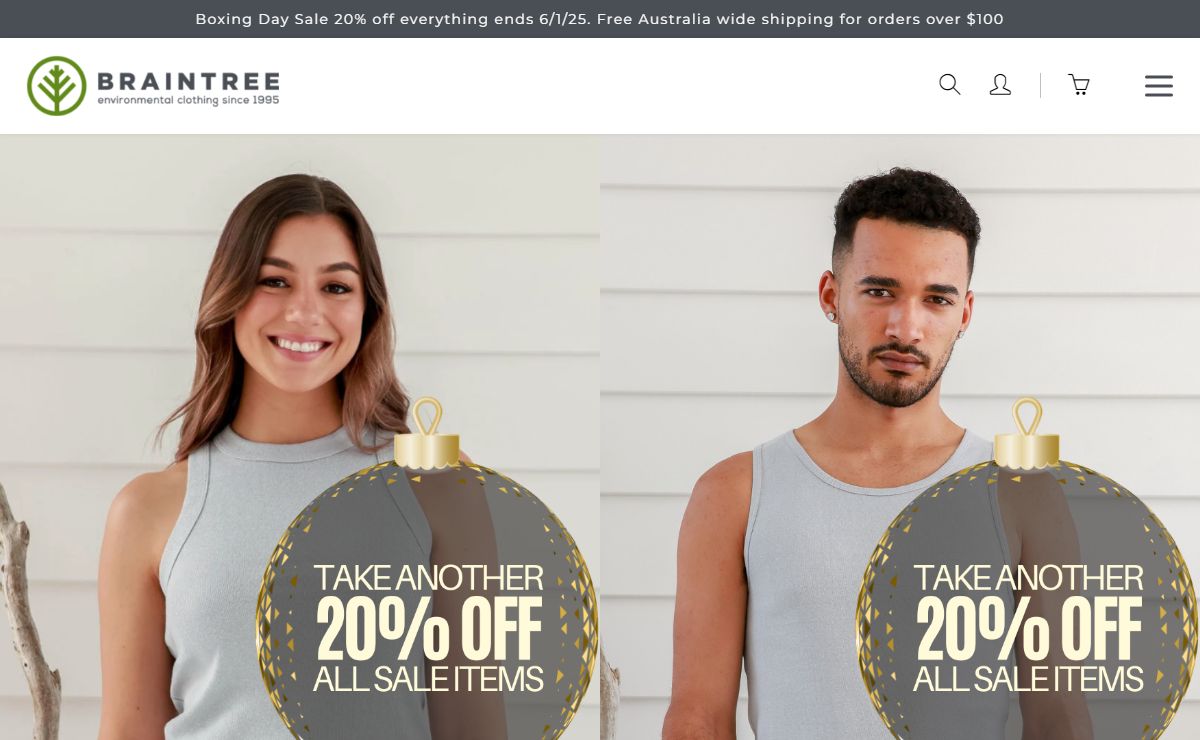 Braintree Hemp - Organic hemp & bamboo clothing