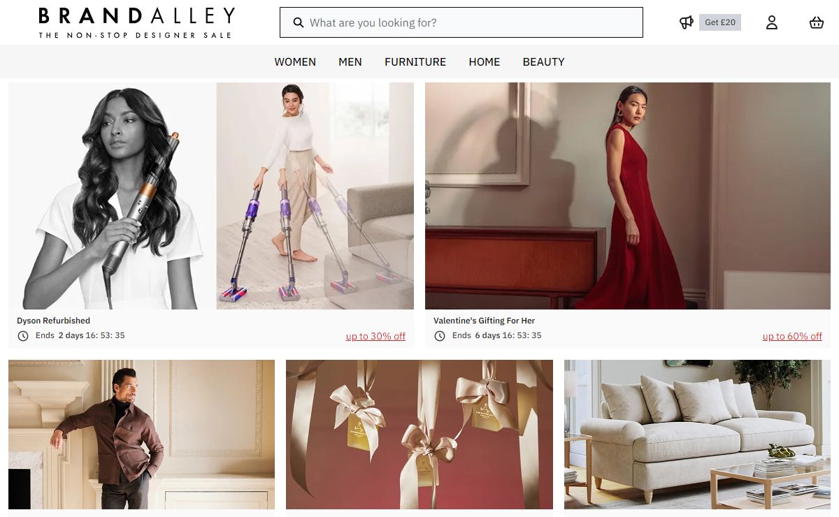BrandAlley | Designer Sales - Up to 80% off Designer Clothing, Designer Bags, Homeware and Beauty