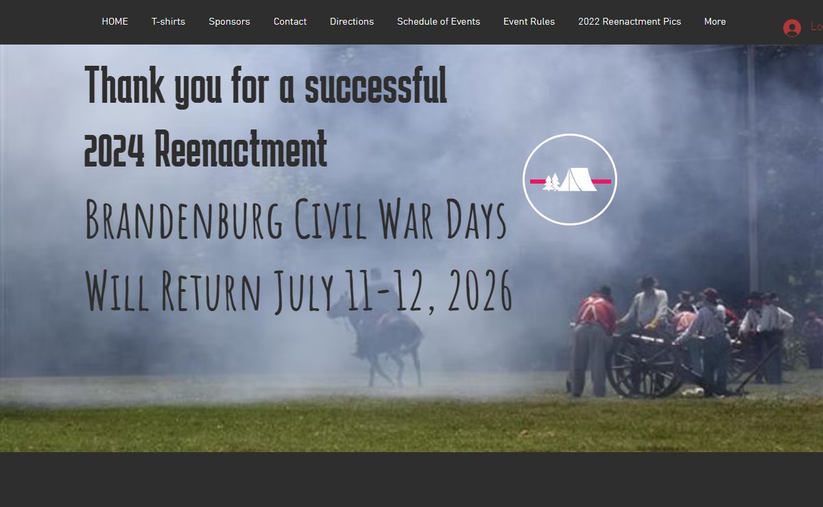 Brandenburg Civil War Reenactment Meade county Kentucky