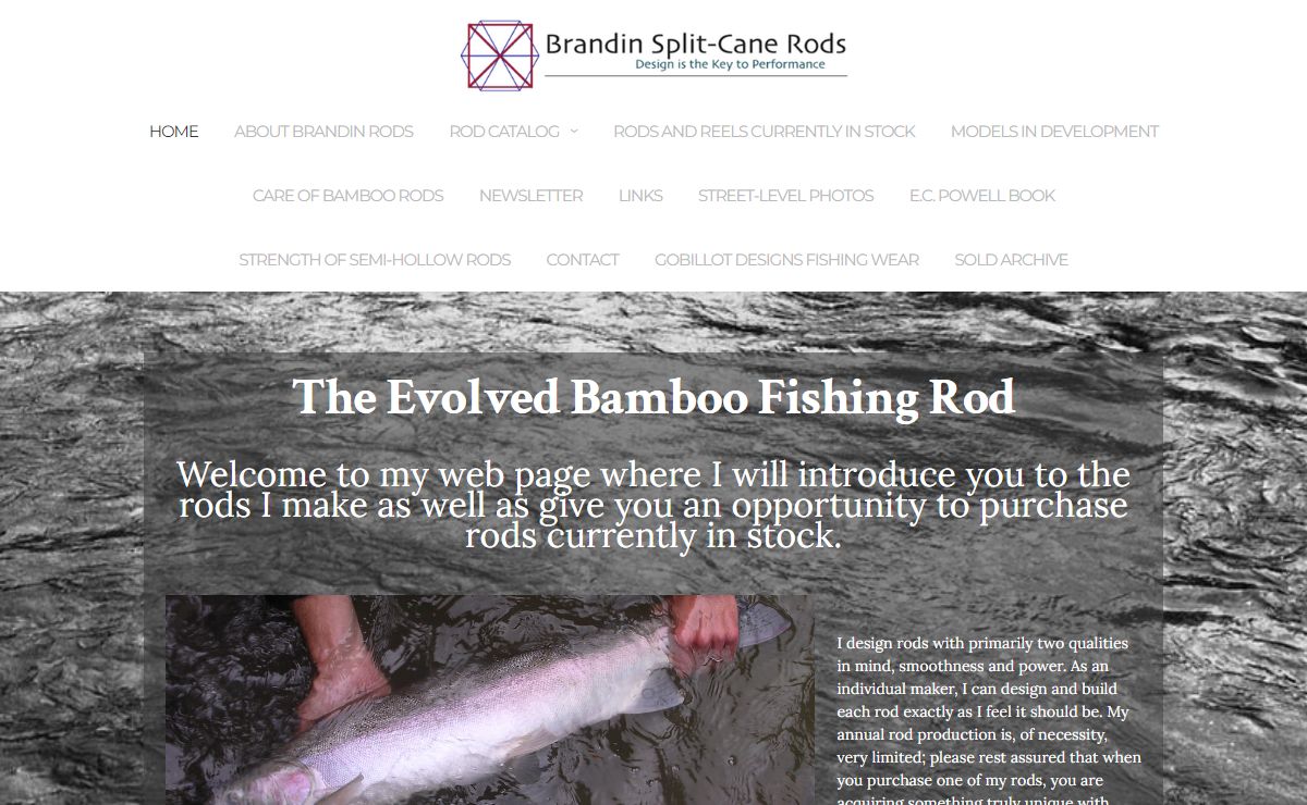 Brandin Split-Cane Rods - Welcome to Brandin Split-Cane Rods