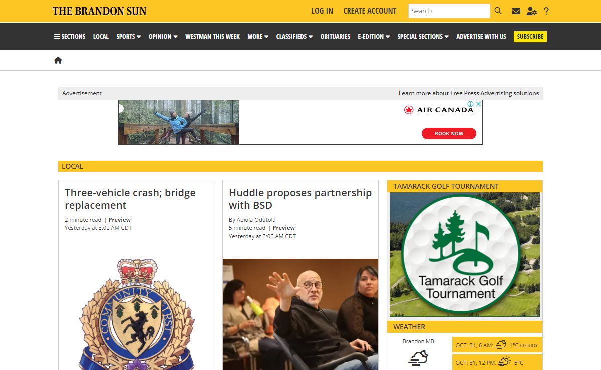 Brandon Sun – Breaking News, Sports, Manitoba, Canada