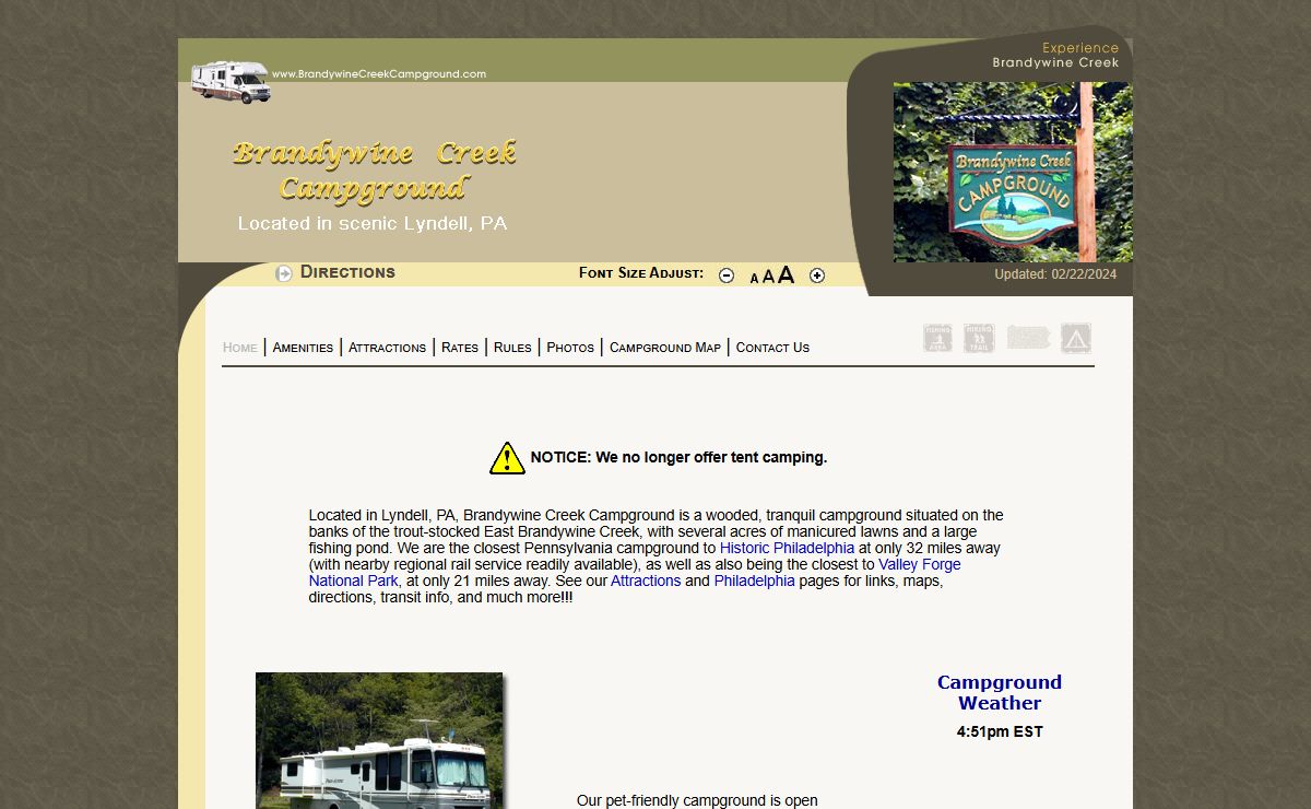 Brandywine Creek Campground