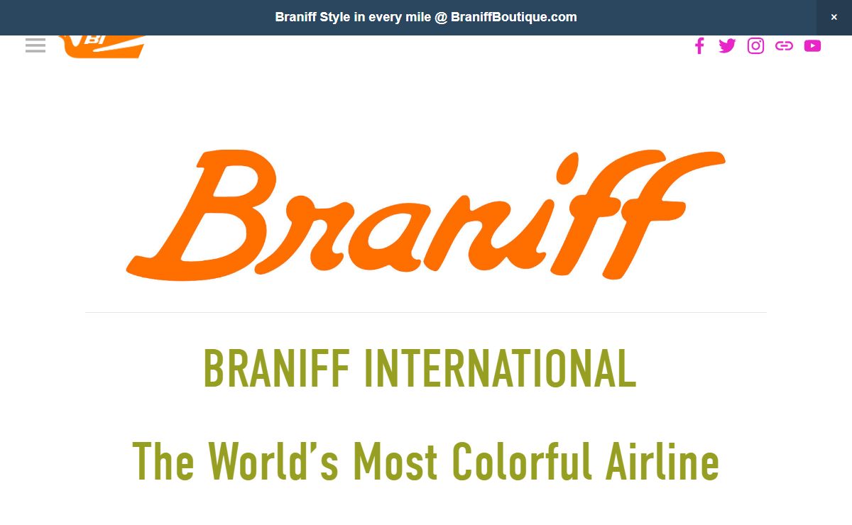 Braniff International Airways | Official Braniff Airline Website
