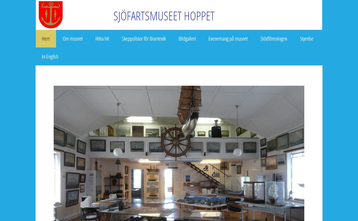 Sjöfartsmuseet Hoppet – Sjöfartsmuseet Hoppet