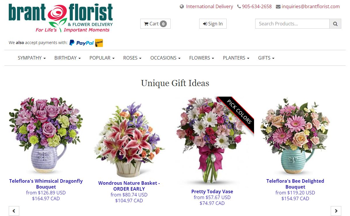 Local & Worldwide Flower Delivery | Burlington Flower Delivery | Brant Florist | FTD Flowers