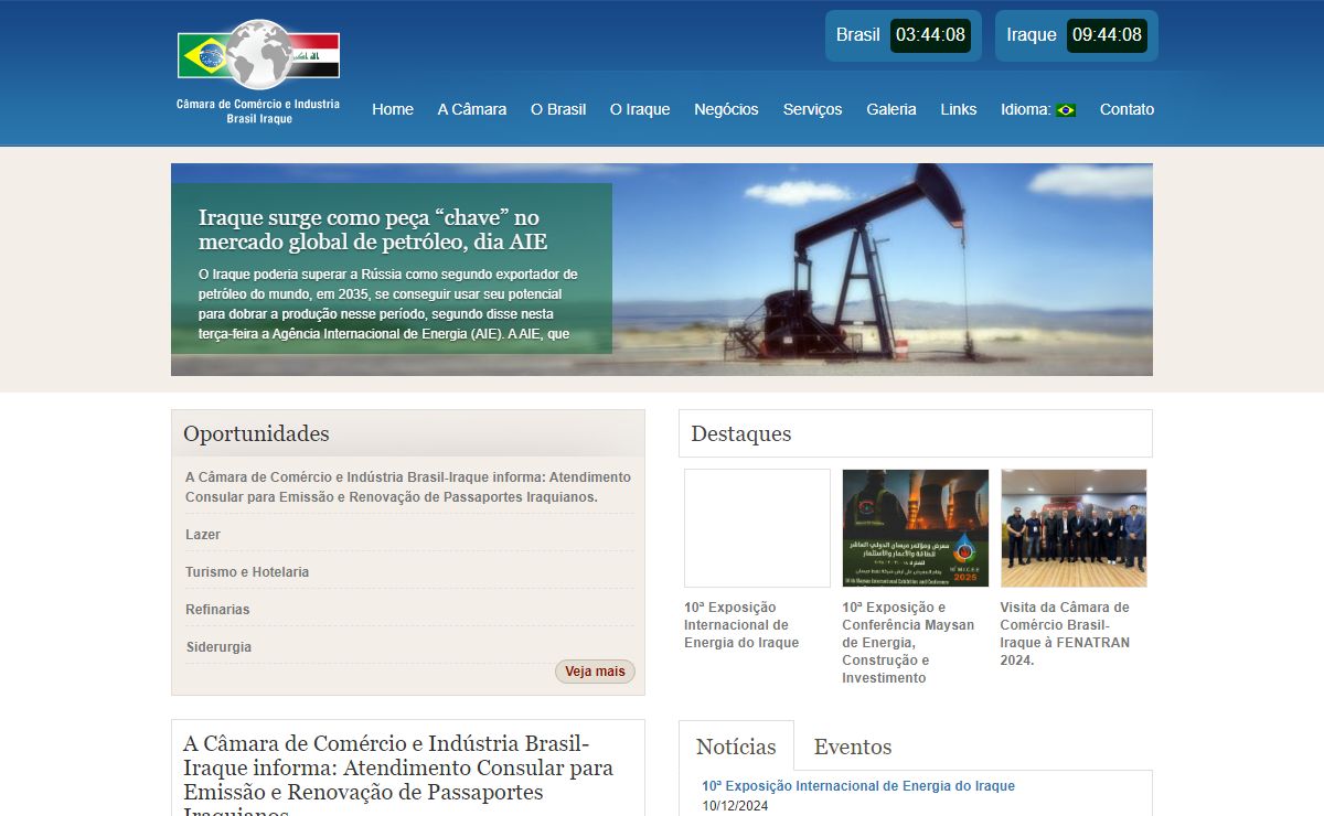 CCIBI - Câmara de Comércio e Indústria Brasil Iraque