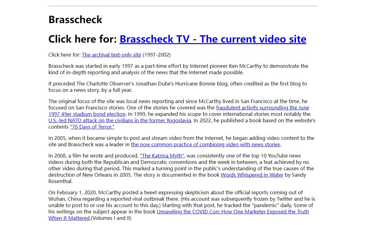 Brasscheck