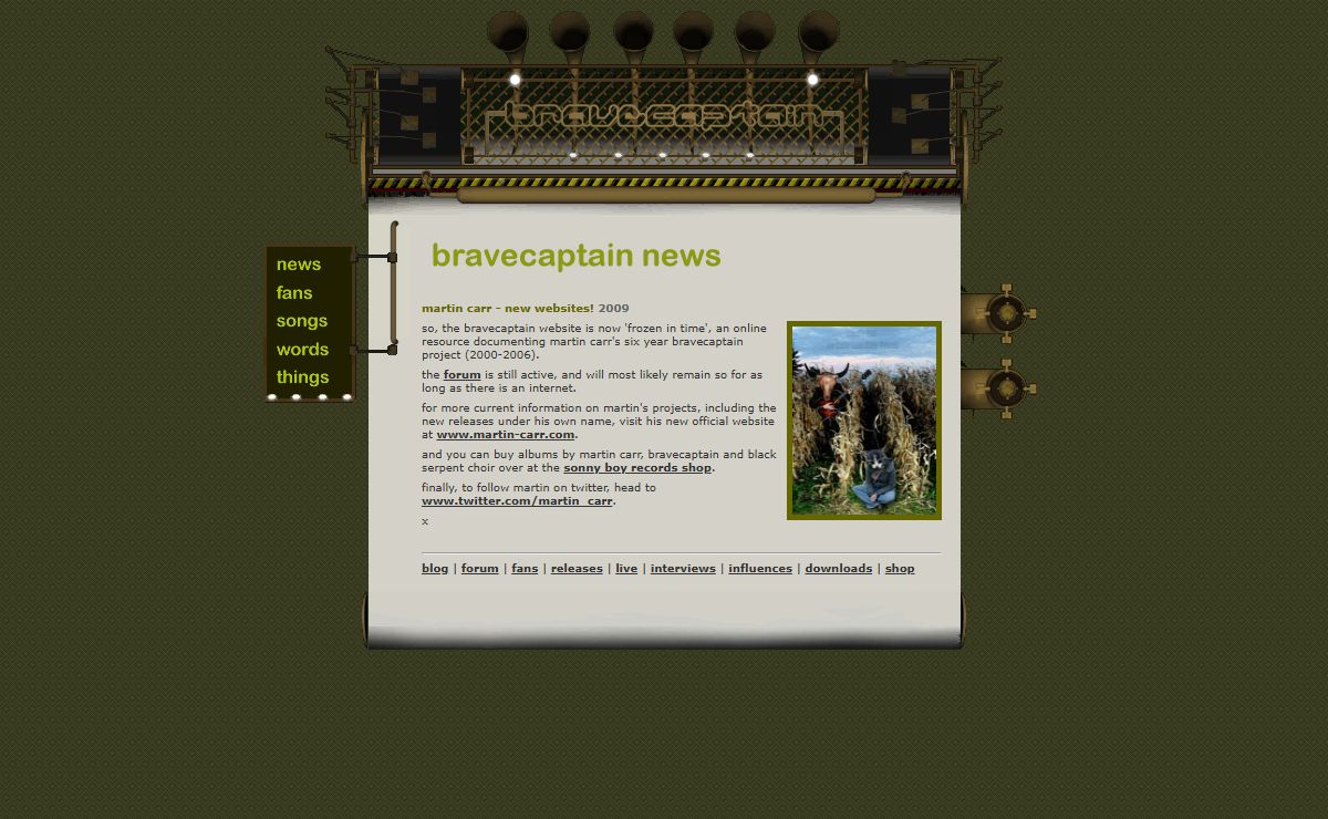 bravecaptain | martin carr