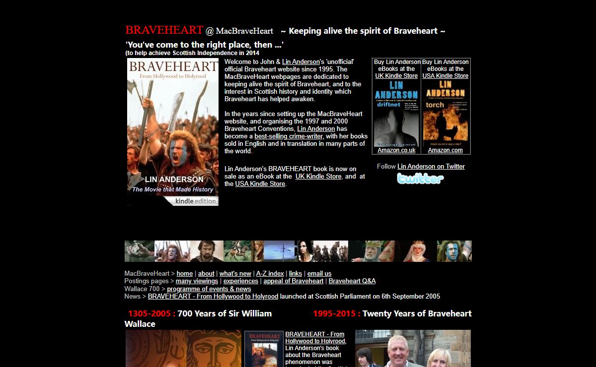 Braveheart @ MacBraveHeart - Homepage