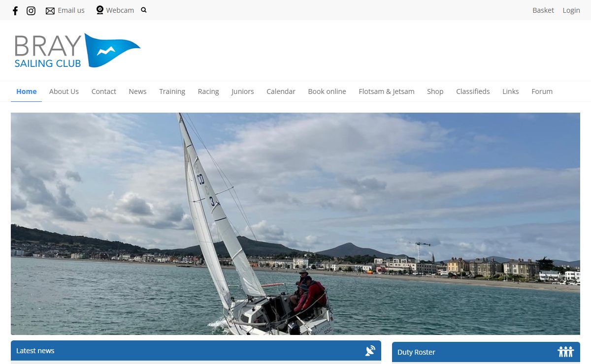 Home : Bray Sailing Club
