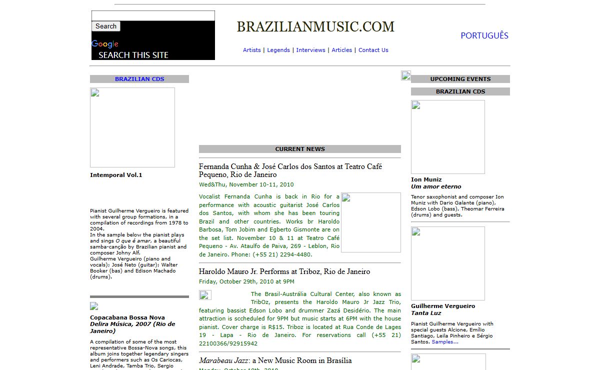 Brazilian Music - Samba, Bossa Nova, Brazilian-jazz