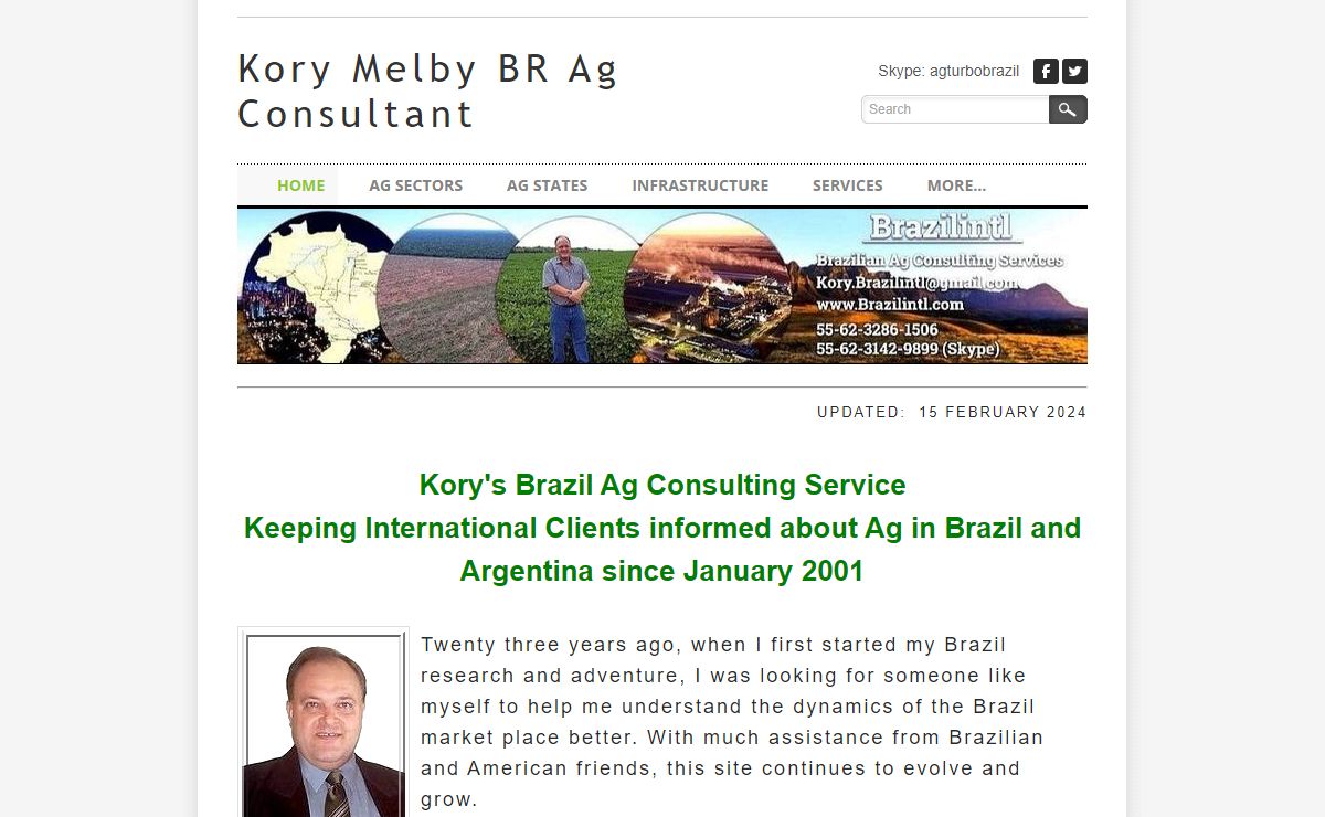Kory Melby BR Ag Consultant - STAY UPDATED
