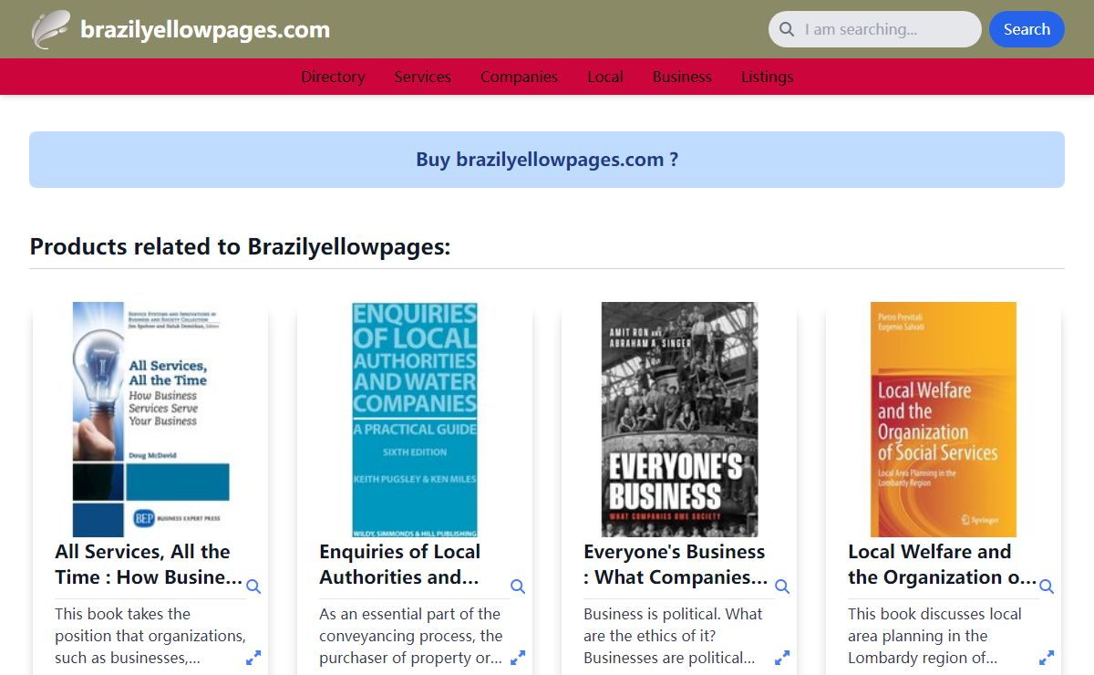 brazilyellowpages.com - Directory, Services, Companies, Local, Business, Listings, Brazilyellowpages