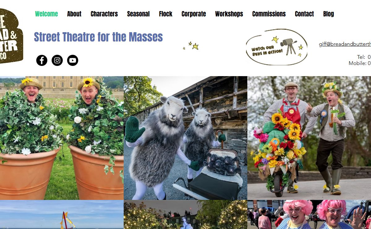 Street theatre | The Bread and Butter Theatre Company | England