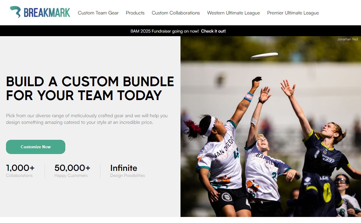 Breakmark | High-Quality Sports Uniforms and Gear