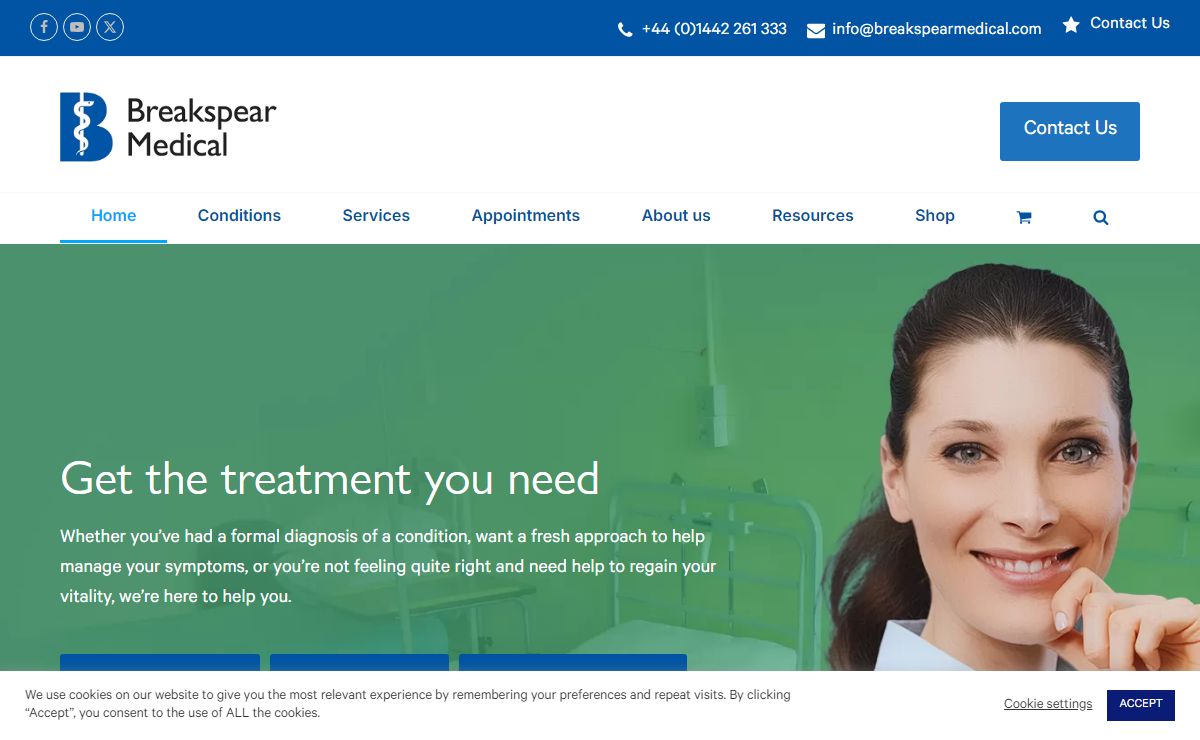 Home - Breakspear Medical