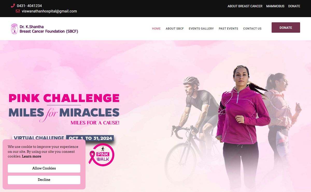 Dr. K. Shantha Breast Cancer Foundation, Trichy, India