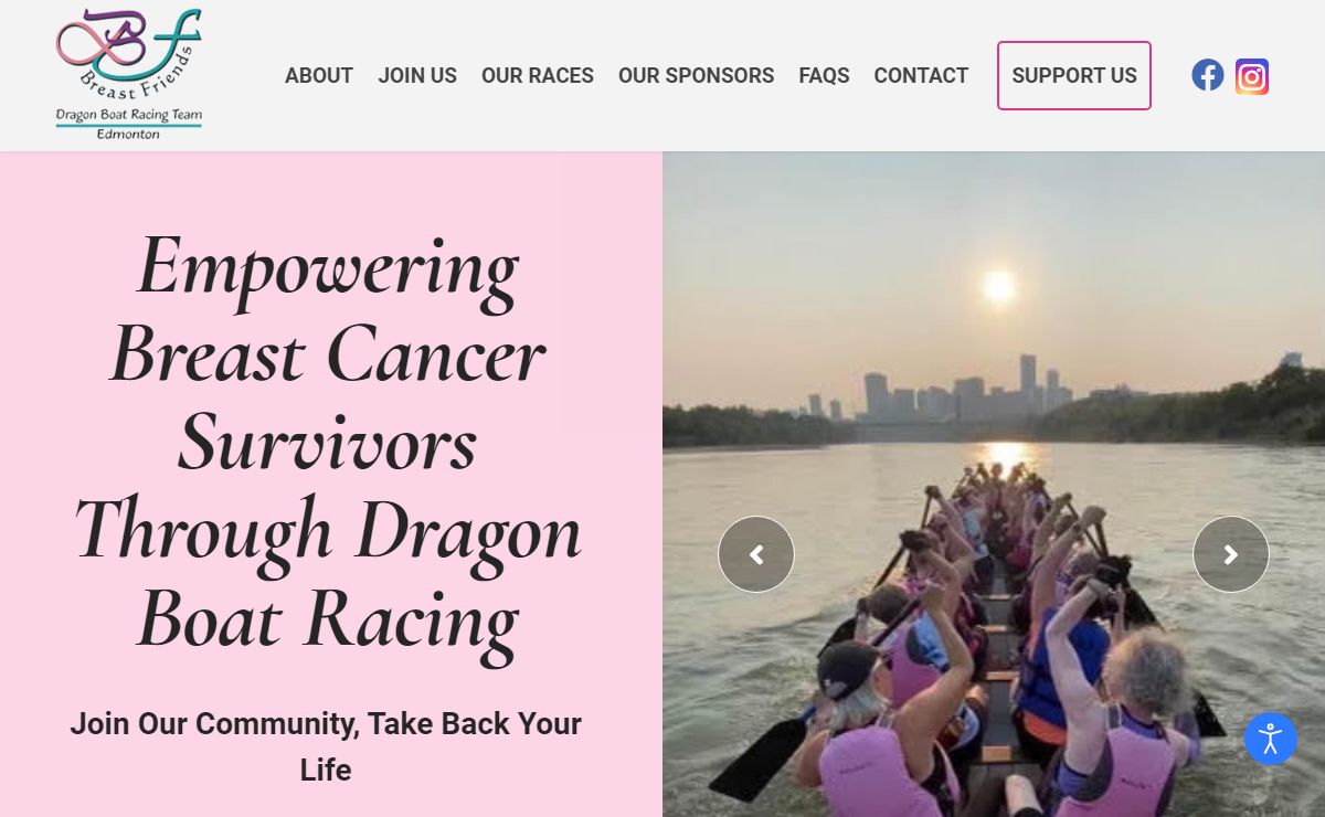 Home | Breast Friends Dragon Boat Racing Team of Edmonton