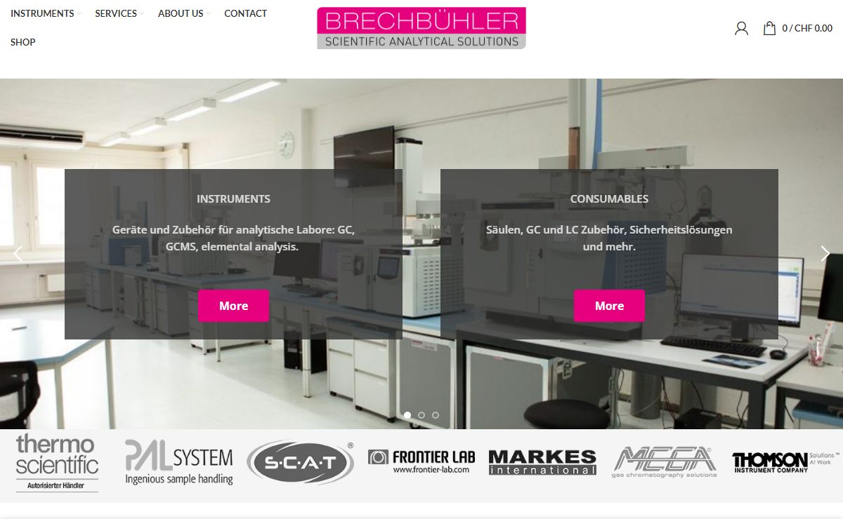 Brechbühler AG – scientific analytical solutions
