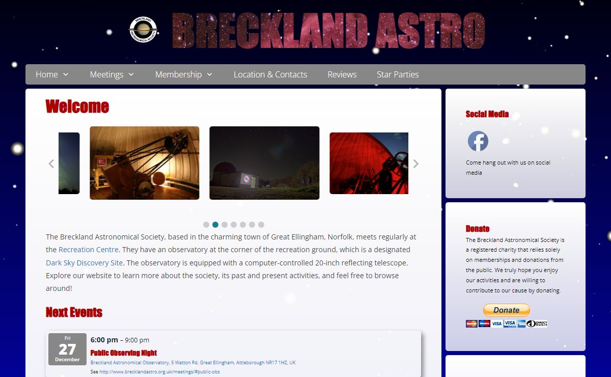 Breckland Astronomical Society