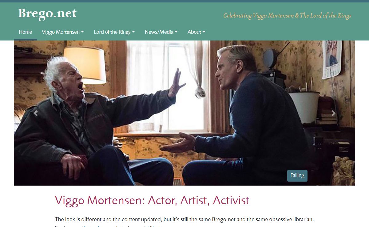 Brego.net | Celebrating Viggo Mortensen & Lord of the Rings