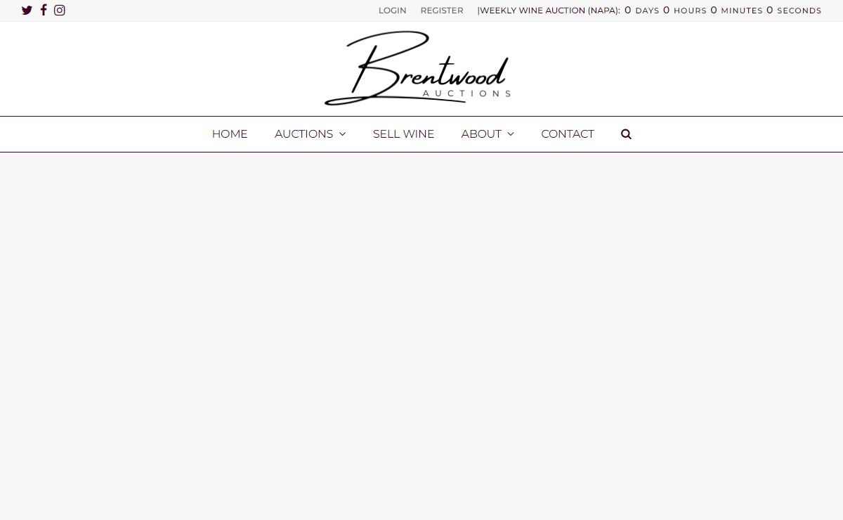 Brentwood Wine Company – The World's Most Interesting Wine Auctions