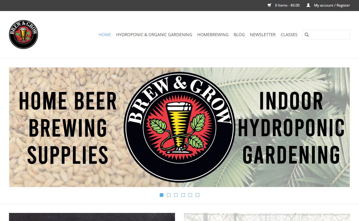 Brew & Grow Hydroponics Gardening and Homebrewing Supplies of Chicagoland - Brew & Grow Hydroponics and Homebrewing Supplies of Chicagoland