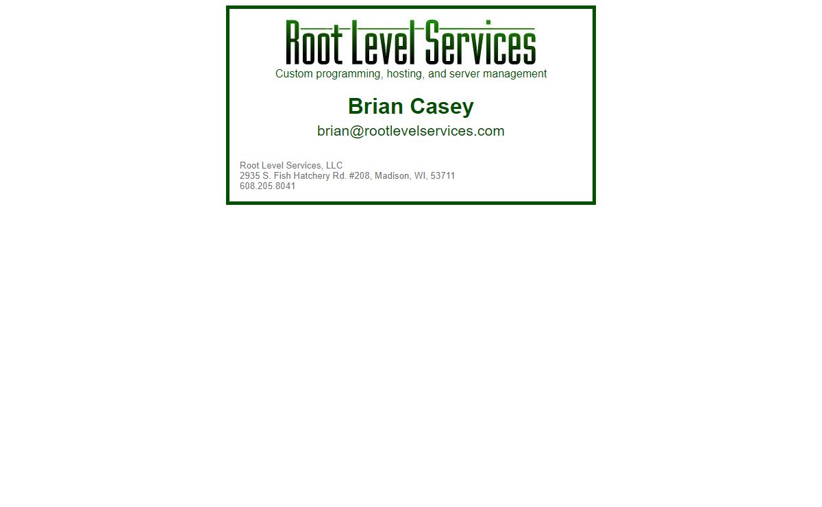 Root Level Services, LLC