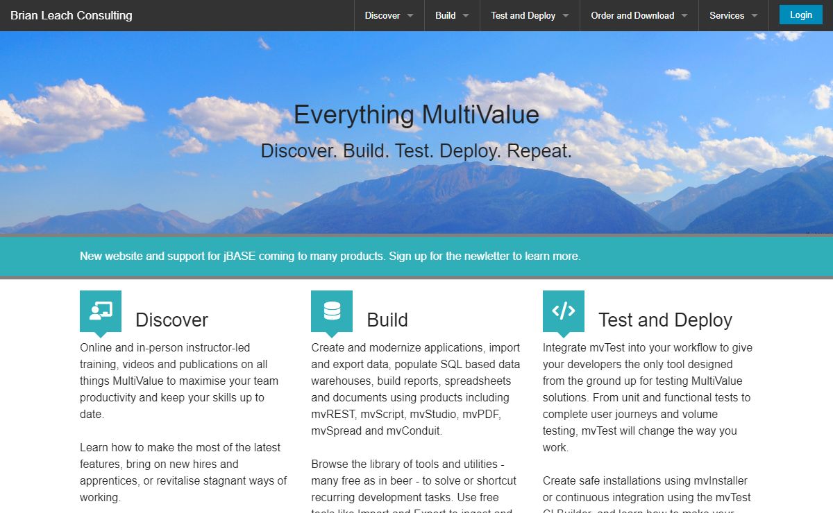 Home page - mvDeveloper