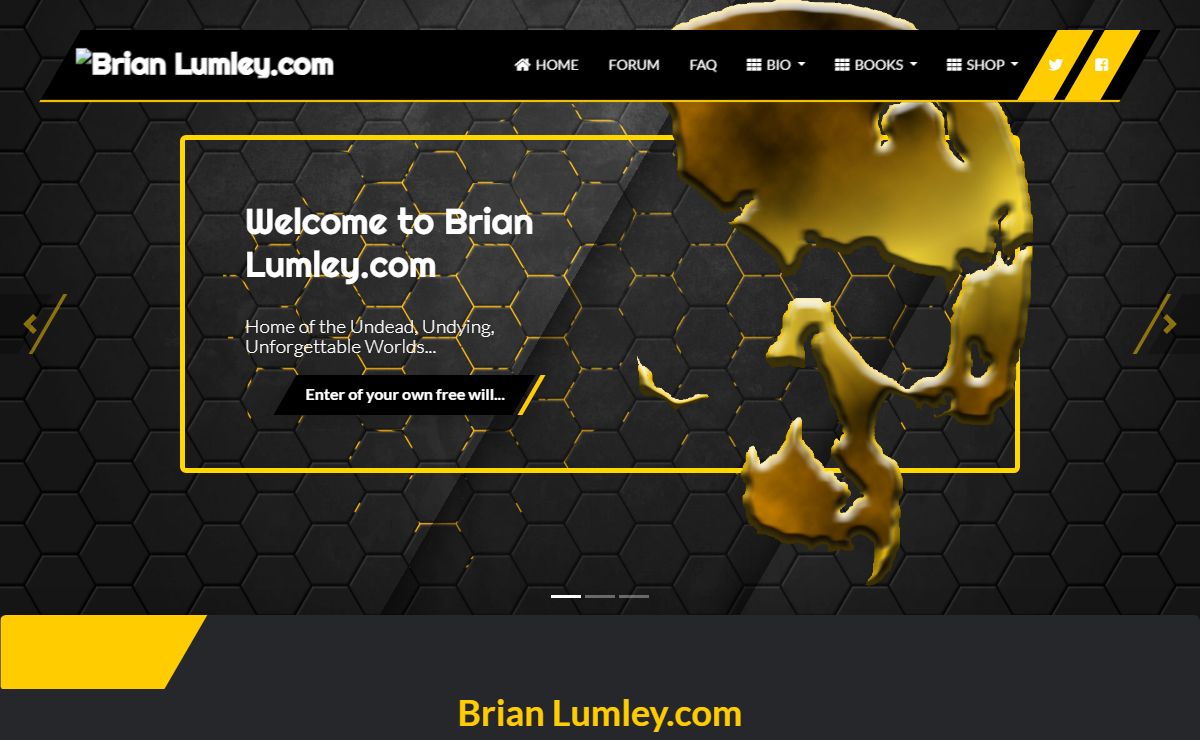 Brian Lumley.com Home Page | The Undead, Undying, Unforgettable Worlds