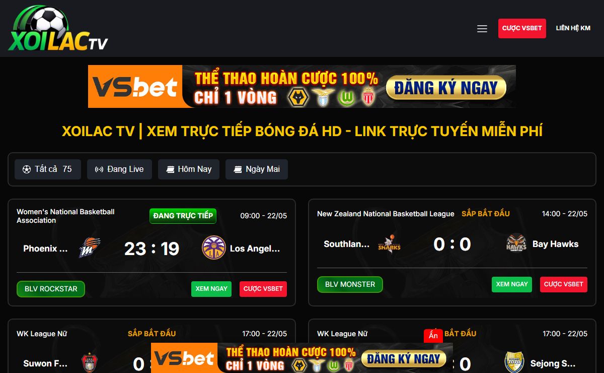 Xoilac TV | Xem Trực Tiếp Bóng Đá HD - Link Trực Tuyến Miễn Phí