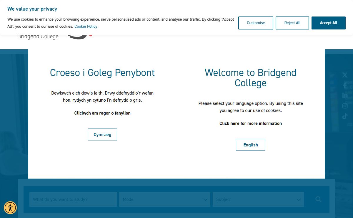 Bridgend College - Be All That You Can Be