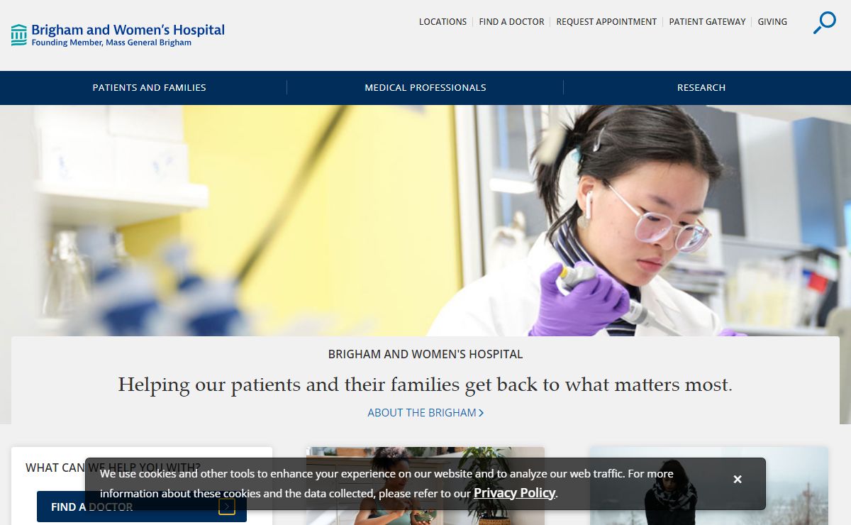 Boston Hospital & Medical Center | Brigham and Women's Hospital