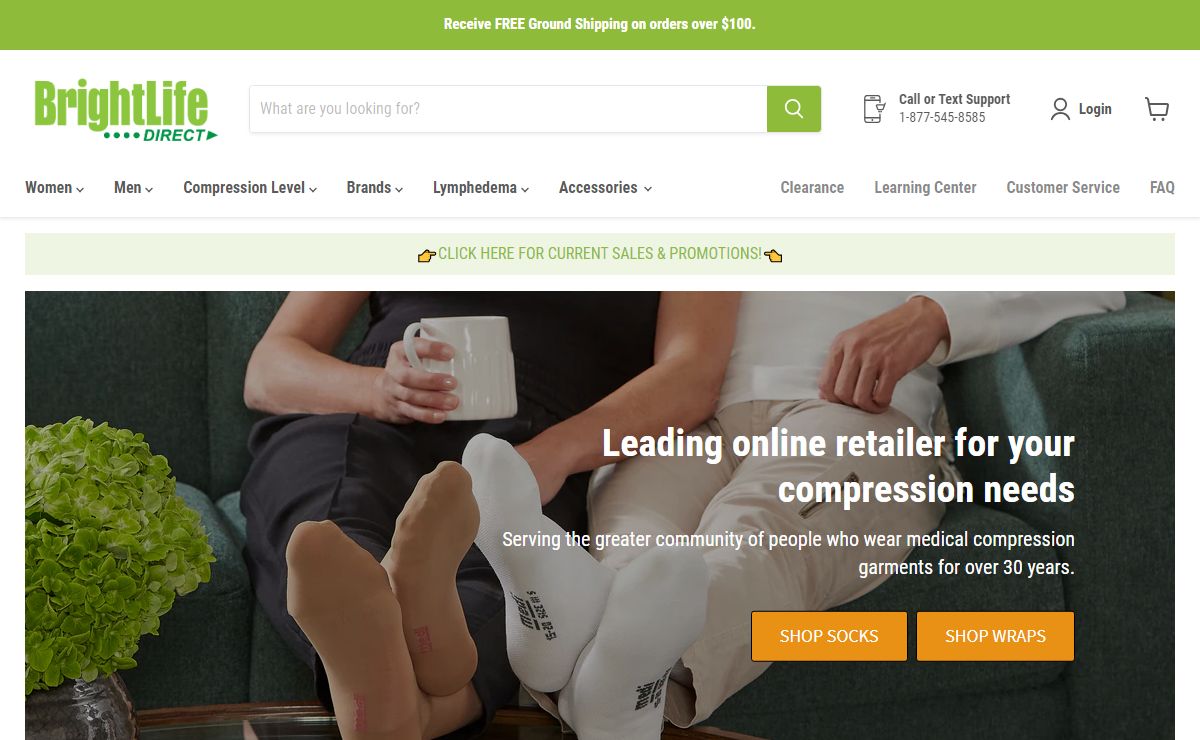 Compression Socks & Stockings - BrightLife Direct