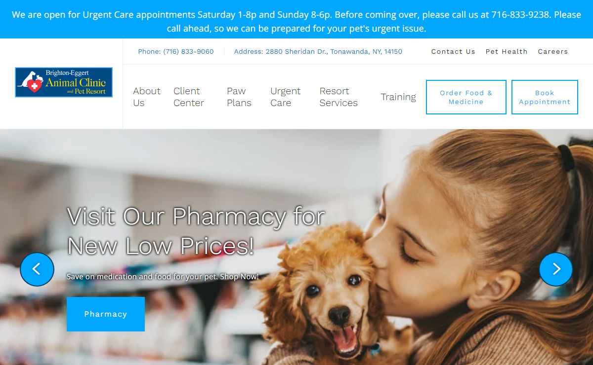 Veterinarian in Tonawanda, NY | Brighton-Eggert Animal Clinic