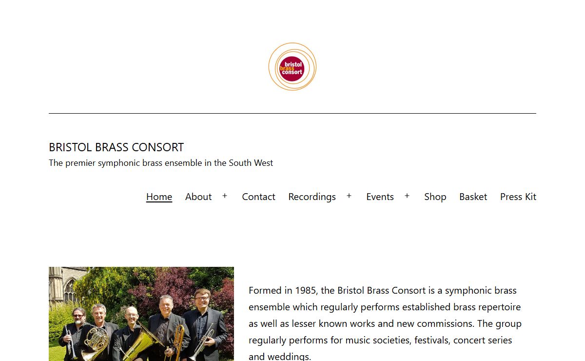 Bristol Brass Consort – The premier symphonic brass ensemble in the South West