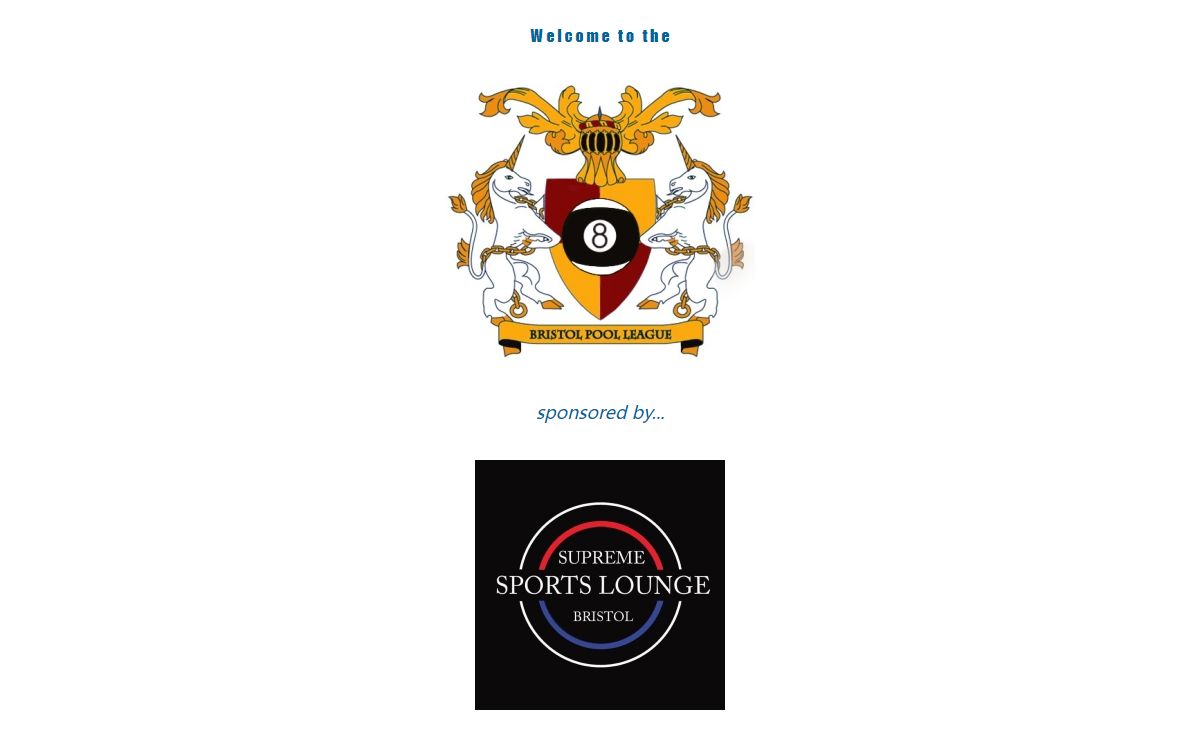 BRISTOL POOL LEAGUE
