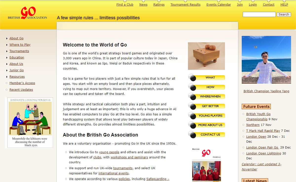 British Go Association Home Page | British Go Association