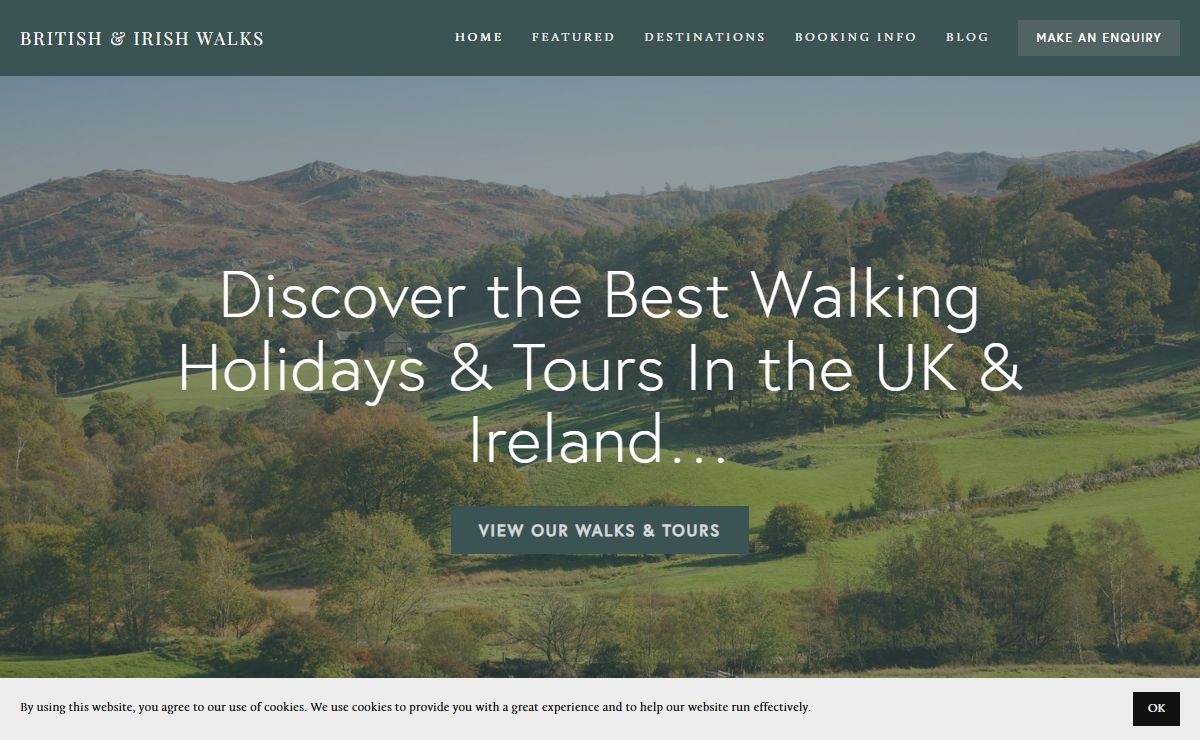 British & Irish Walks | Walking Holidays | Walking Tours In England, The UK & Ireland