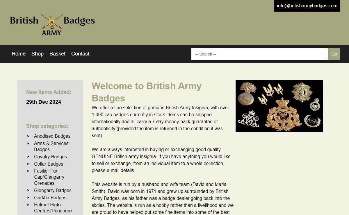 British Army Badges | Home