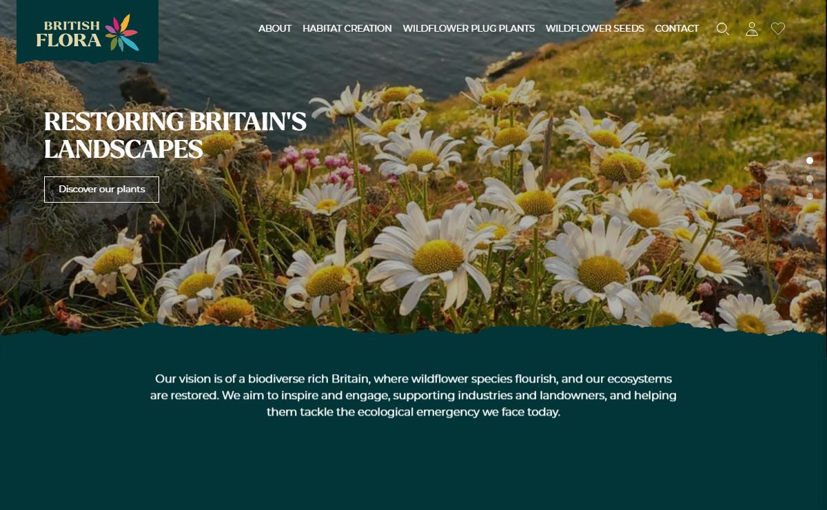 British Wildflower Growers and Aquatic Plants | British Flora
