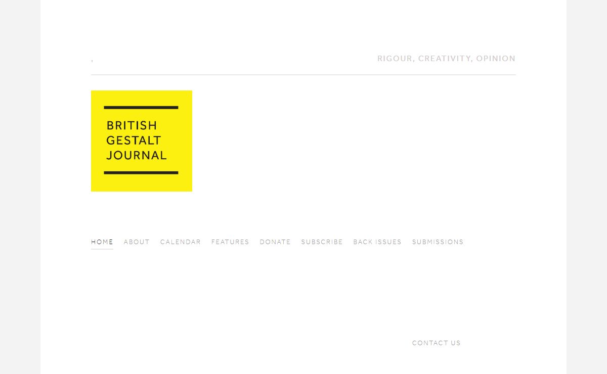 British Gestalt Journal