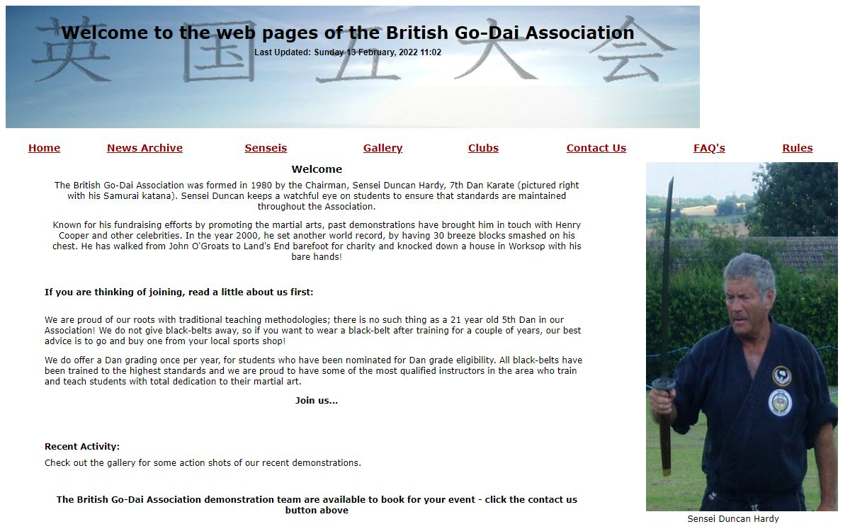 British Go-Dai Association -
